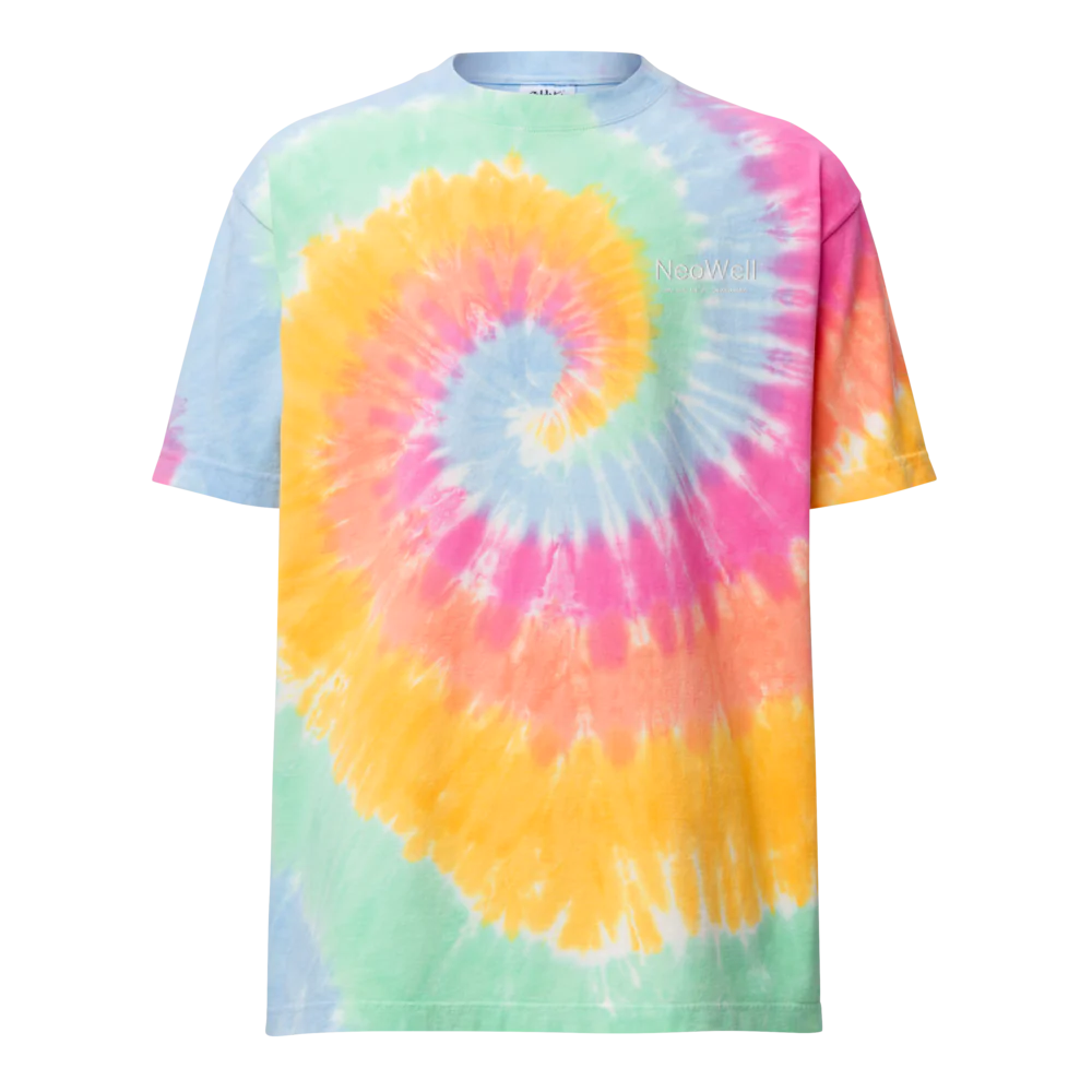 T-shirt oversize con effetto tie-dye | Shaka Wear SHHTDS