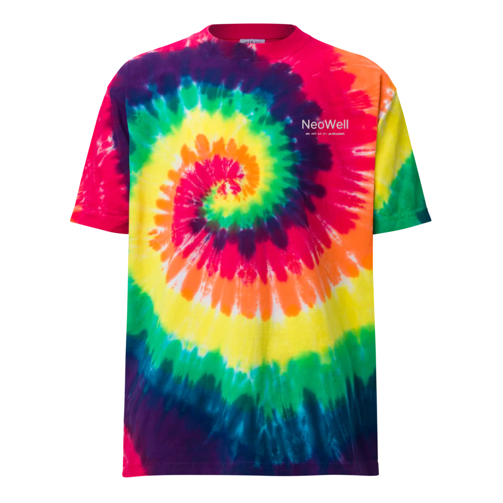 T-shirt oversize con effetto tie-dye | Shaka Wear SHHTDS