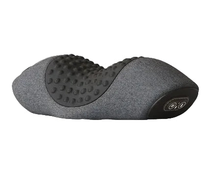 Massage and heating neck pillow